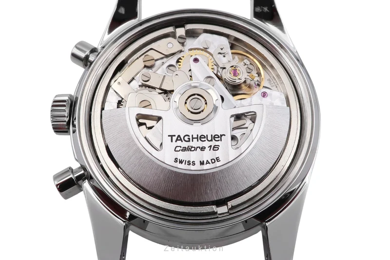 Tag Heuer Carrera chronograph steel automatic men's watch CV201AG LP: 7950EUR [2600217]
