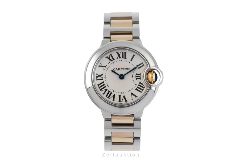 Cartier Ballon Bleu de Cartier steel / gold quartz women's watch W69007Z3 [2600640]