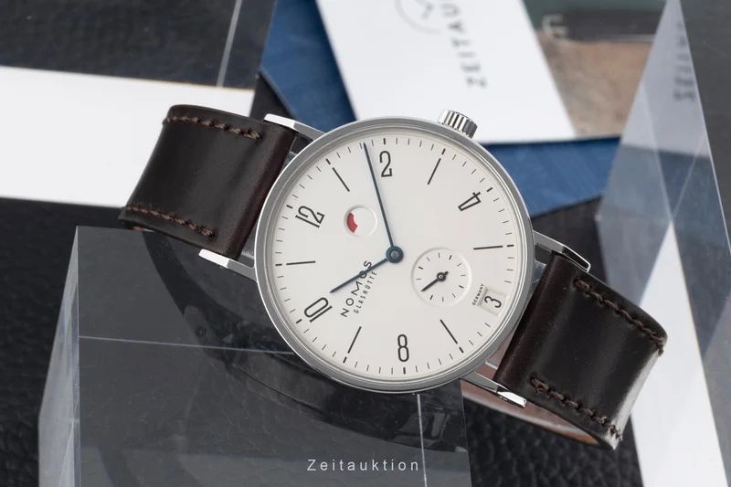 Nomos Tangente steel manual winding men's watch 131 LP: 2980EUR [2600227]
