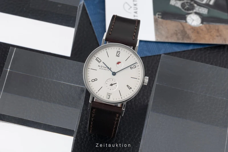 Nomos Tangente steel manual winding men's watch 131 LP: 2980EUR [2600227]