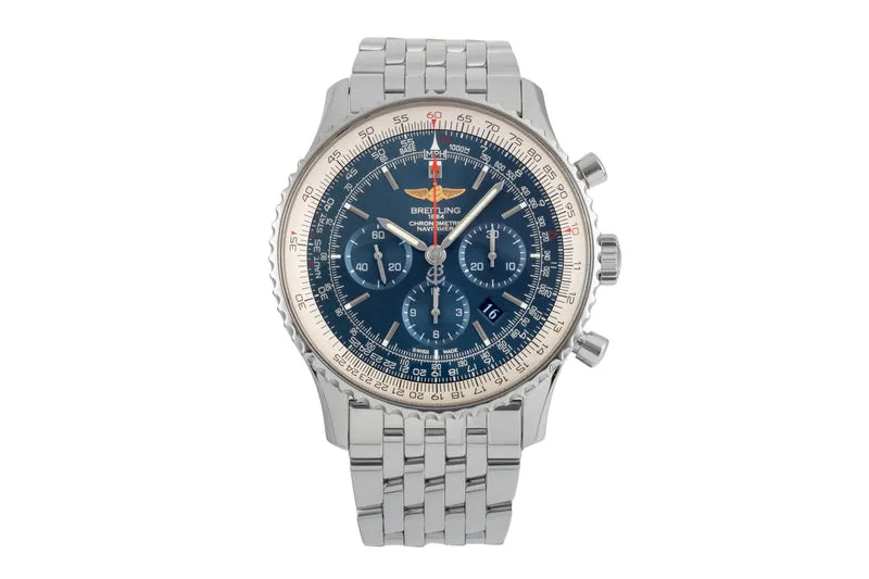 Breitling Navitimer 01 46 chronograph steel automatic men's watch AB012721/C889 LP: 9850EUR [2600307]
