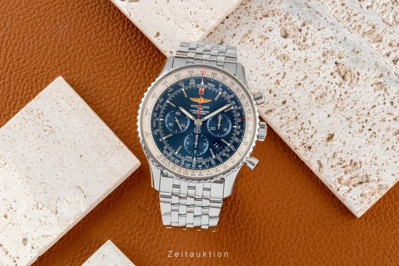 Breitling Navitimer 01 46 chronograph steel automatic men's watch AB012721/C889 LP: 9850EUR [2600307]