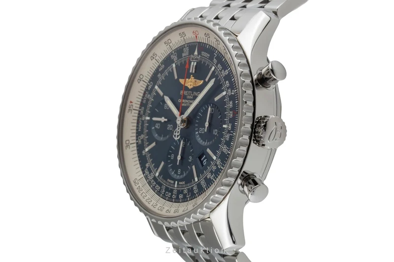 Breitling Navitimer 01 46 chronograph steel automatic men's watch AB012721/C889 LP: 9850EUR [2600307]