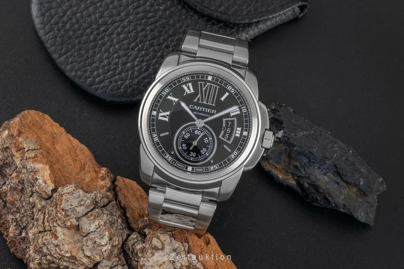 Cartier Calibre de Cartier steel automatic men's watch W7100041 [2507304]