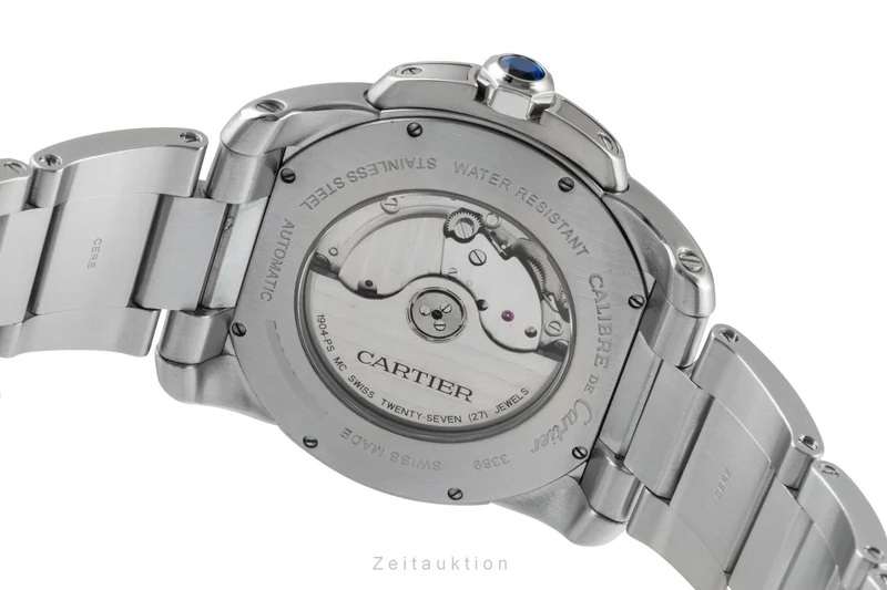 Cartier Calibre de Cartier steel automatic men's watch W7100041 [2507304]