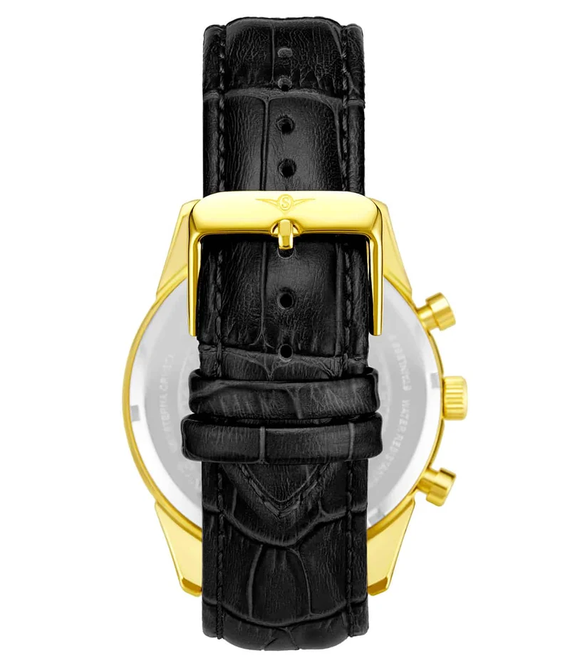 Stührling Rialto 3975L Quartz 44mm Chronograph