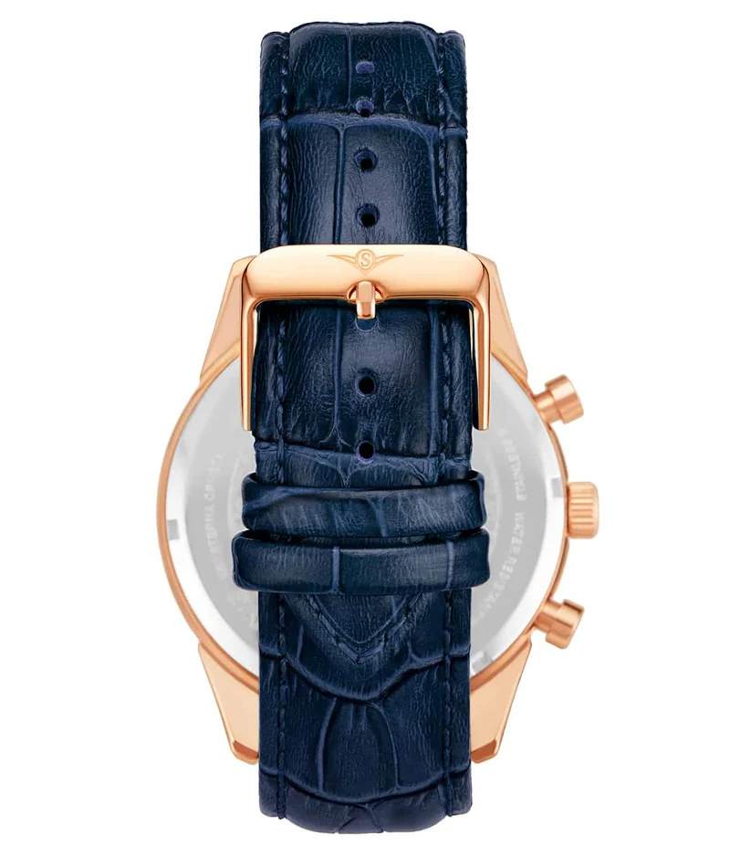 Stührling Rialto 3975L Quartz 44mm Chronograph