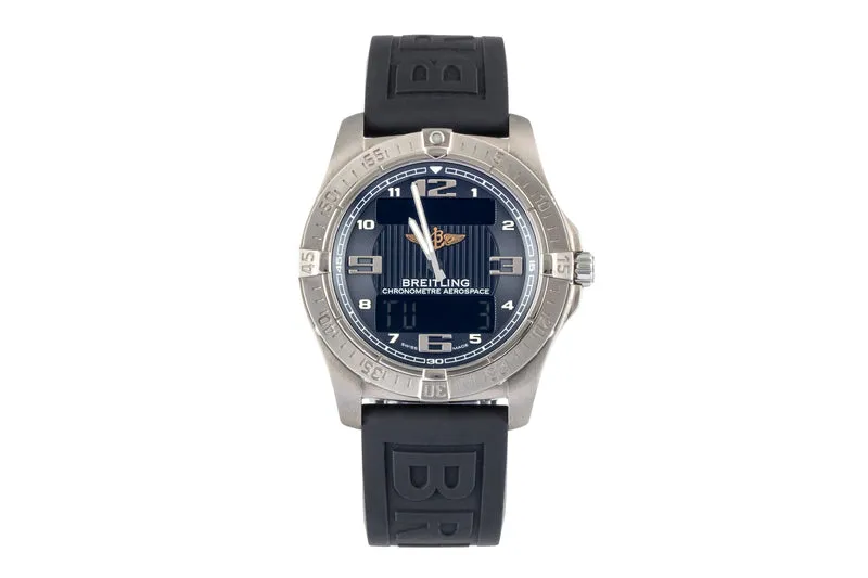 Breitling Aerospace chronograph titanium quartz men's watch E79362 [2600441]
