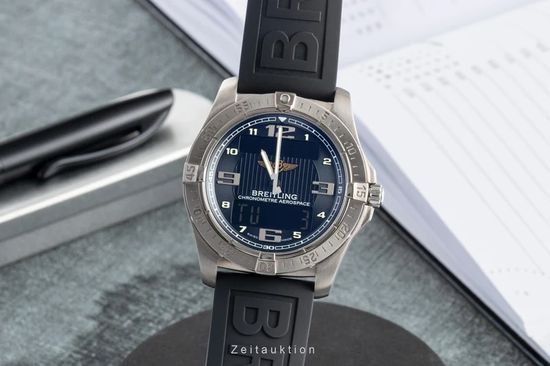 Breitling Aerospace chronograph titanium quartz men's watch E79362 [2600441]