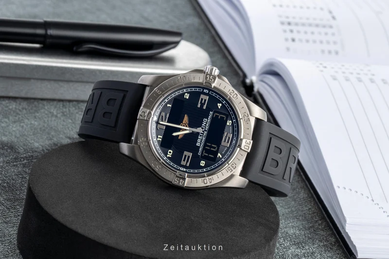 Breitling Aerospace chronograph titanium quartz men's watch E79362 [2600441]