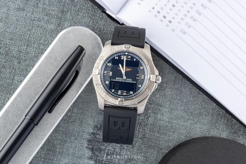 Breitling Aerospace chronograph titanium quartz men's watch E79362 [2600441]