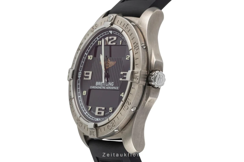 Breitling Aerospace chronograph titanium quartz men's watch E79362 [2600441]