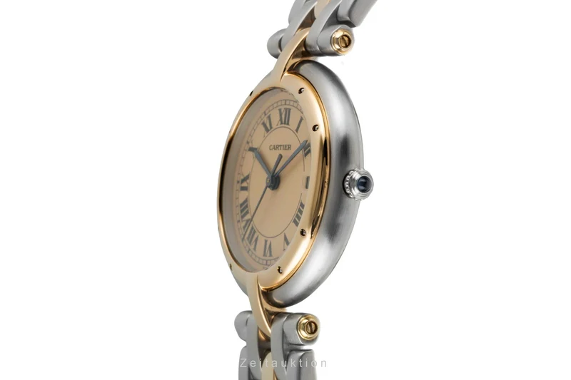 Cartier Panthere steel / gold quartz women's watch 183964 [2600266]