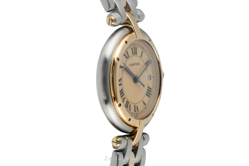 Cartier Panthere steel / gold quartz women's watch 183964 [2600266]
