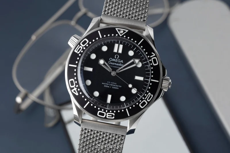 Omega Seamaster steel automatic men's watch 210.30.42.20.01.010 LP: 7100EUR [2600590]