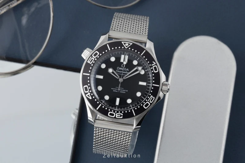 Omega Seamaster steel automatic men's watch 210.30.42.20.01.010 LP: 7100EUR [2600590]