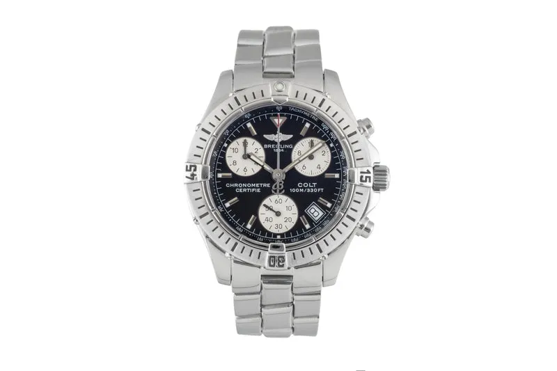 Breitling Colt Chronograph chronograph steel quartz men's watch A73350 [2600337]