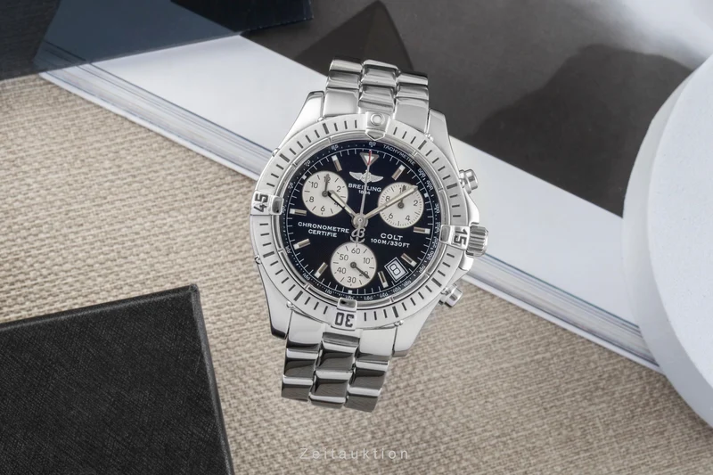 Breitling Colt Chronograph chronograph steel quartz men's watch A73350 [2600337]