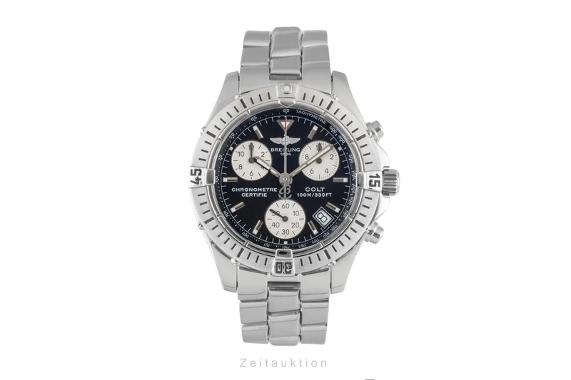Breitling Colt Chronograph chronograph steel quartz men's watch A73350 [2600337]