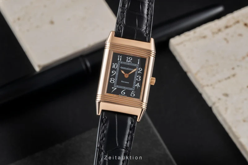 Jaeger LeCoultre Reverso 18 ct red gold manual winding women's watch Q2602470 , 260.2.86 [2600311]