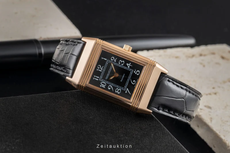 Jaeger LeCoultre Reverso 18 ct red gold manual winding women's watch Q2602470 , 260.2.86 [2600311]
