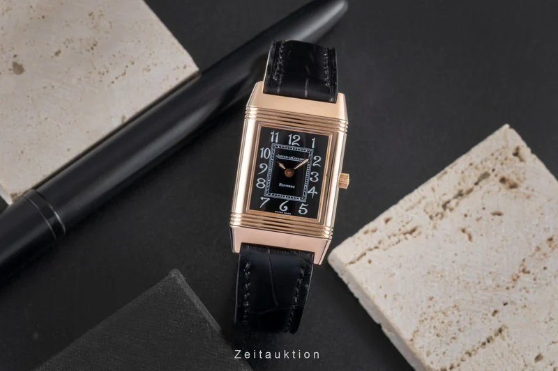 Jaeger LeCoultre Reverso 18 ct red gold manual winding women's watch Q2602470 , 260.2.86 [2600311]