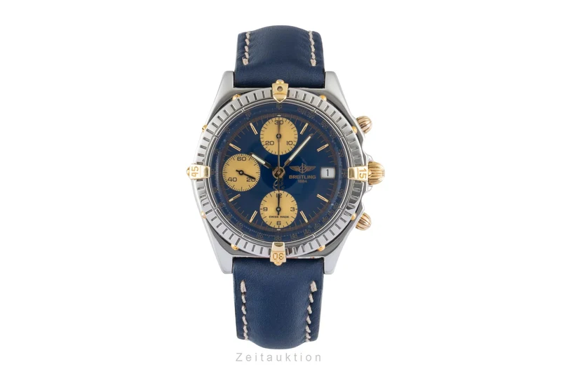 Breitling Chronomat chronograph steel / gold automatic men's watch B13048 [2600215]