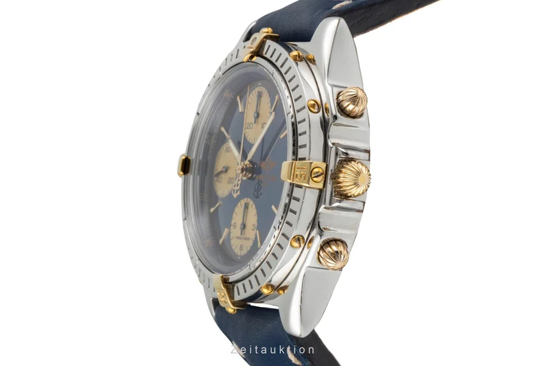 Breitling Chronomat chronograph steel / gold automatic men's watch B13048 [2600215]