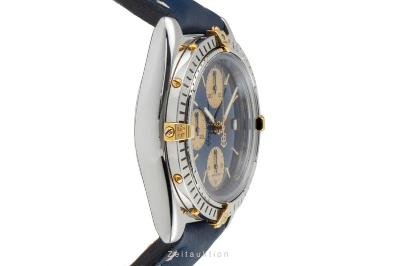 Breitling Chronomat chronograph steel / gold automatic men's watch B13048 [2600215]