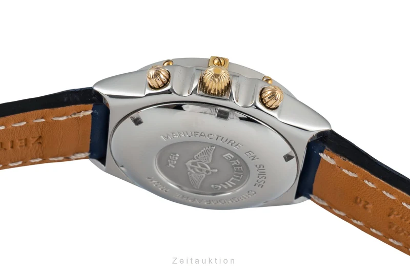 Breitling Chronomat chronograph steel / gold automatic men's watch B13048 [2600215]