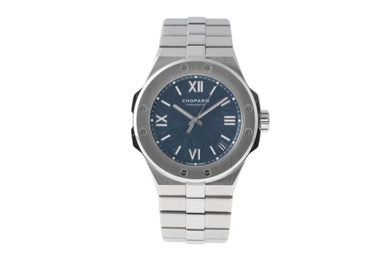 Chopard Alpine Eagle steel automatic men's watch 298600-3001 LP: 16100EUR [2507149]
