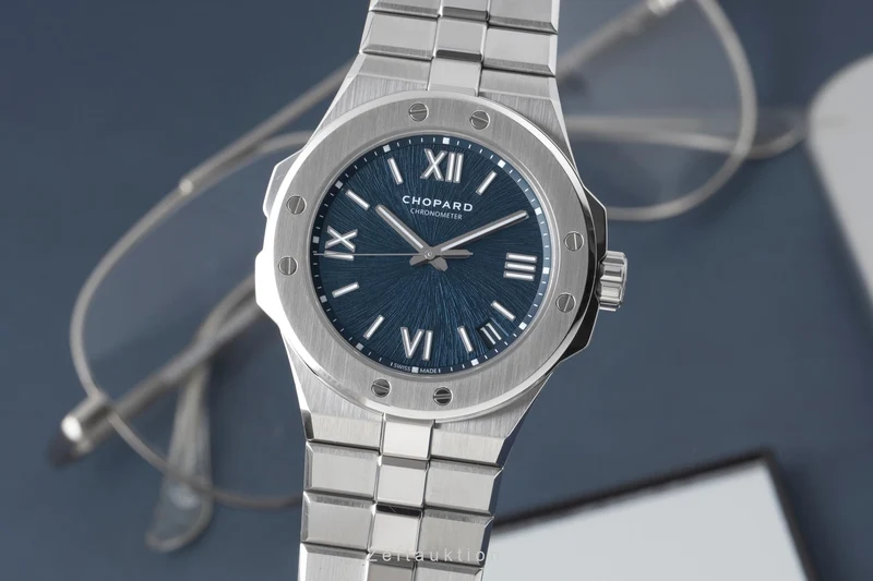 Chopard Alpine Eagle steel automatic men's watch 298600-3001 LP: 16100EUR [2507149]