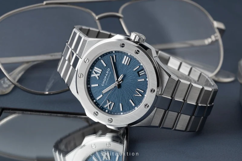 Chopard Alpine Eagle steel automatic men's watch 298600-3001 LP: 16100EUR [2507149]