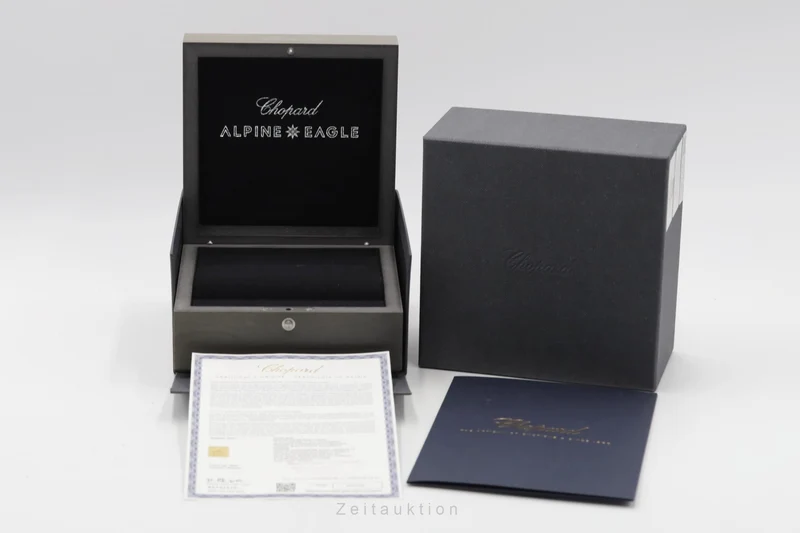 Chopard Alpine Eagle steel automatic men's watch 298600-3001 LP: 16100EUR [2507149]