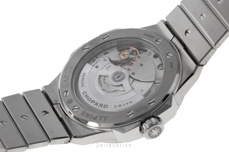 Chopard Alpine Eagle steel automatic men's watch 298600-3001 LP: 16100EUR [2507149]