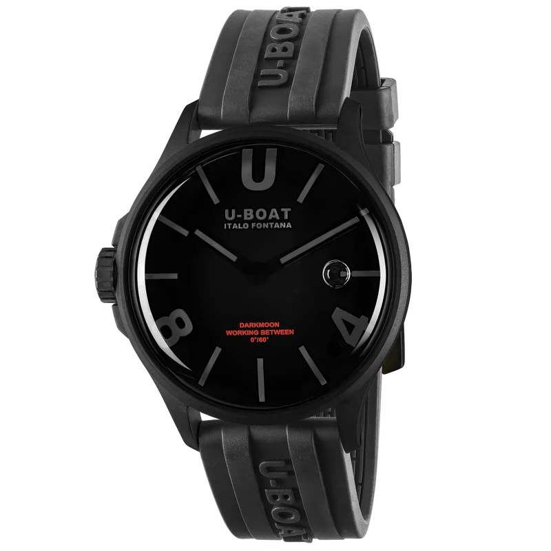 U-Boat Darkmoon 44 BK Black Curved PVD