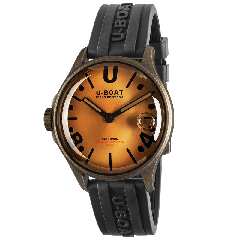 U-Boat Darkmoon 40 BR Black Vintage