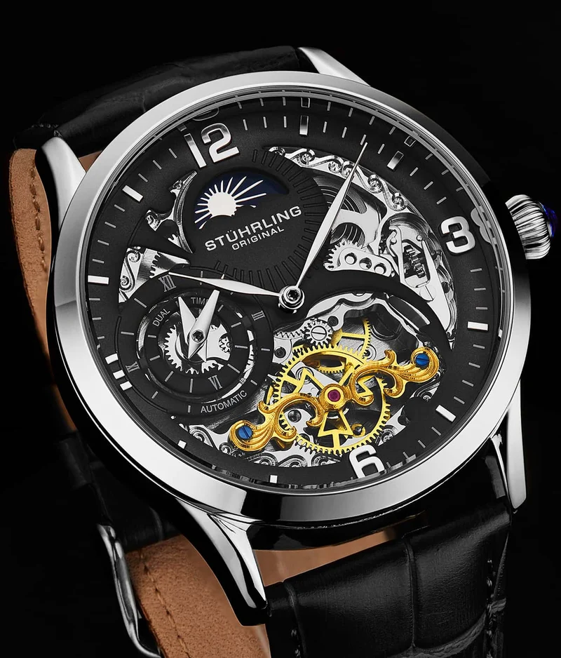 Stührling Special Reserve 3921 Automatic 44mm Skeleton