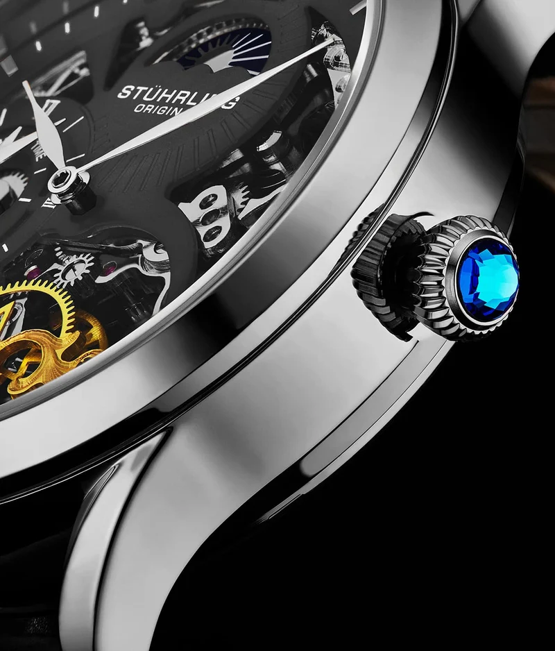 Stührling Special Reserve 3921 Automatic 44mm Skeleton
