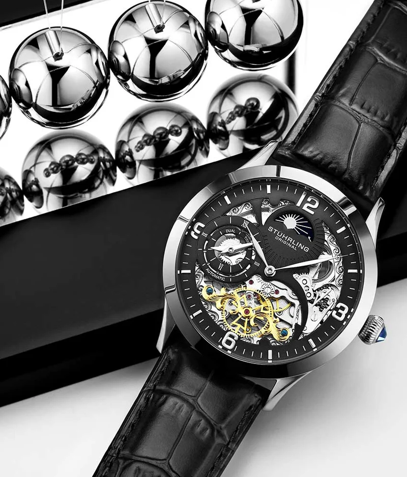 Stührling Special Reserve 3921 Automatic 44mm Skeleton