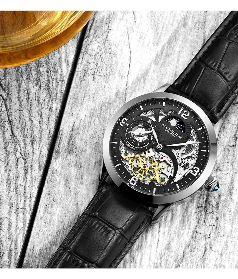 Stührling Special Reserve 3921 Automatic 44mm Skeleton