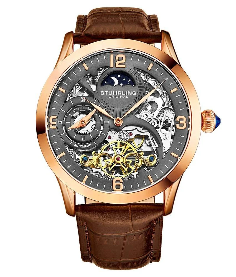 Stührling Special Reserve 3921 Automatic 44mm Skeleton