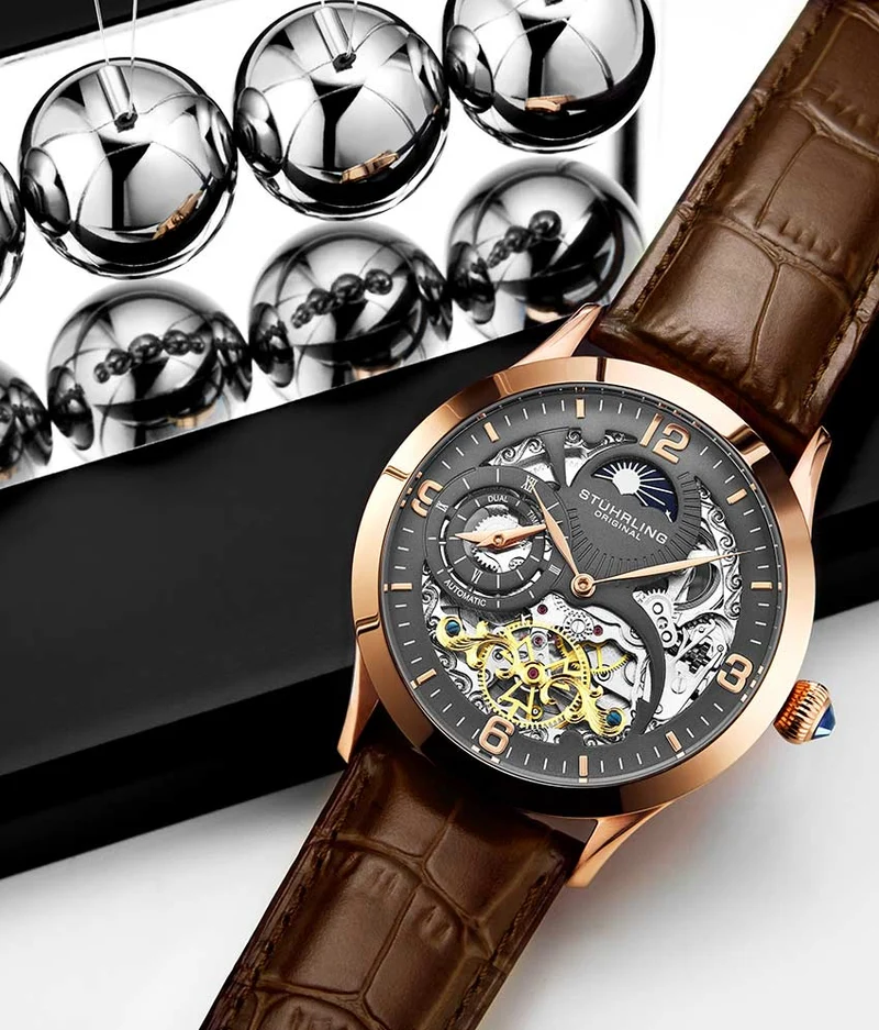 Stührling Special Reserve 3921 Automatic 44mm Skeleton