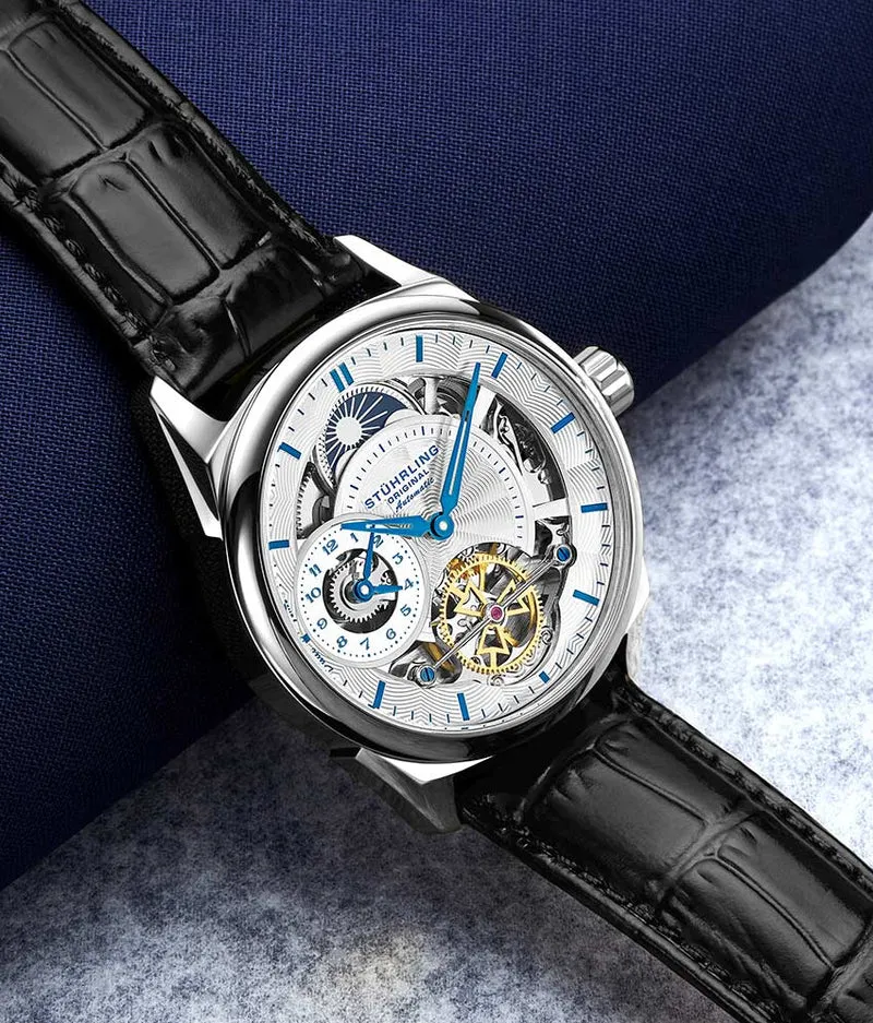 Stührling Presidia 943A Automatic 42mm Skeleton