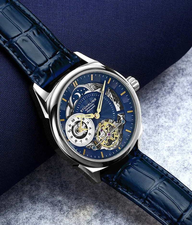 Stührling Presidia 943A Automatic 42mm Skeleton