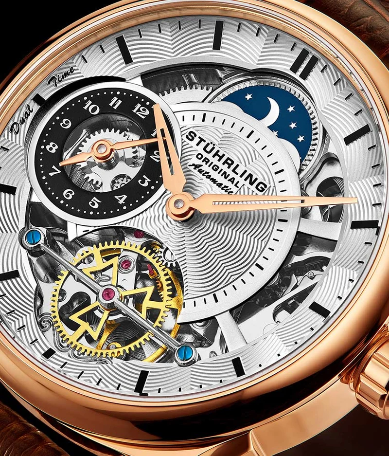 Stührling Presidia 943A Automatic 42mm Skeleton