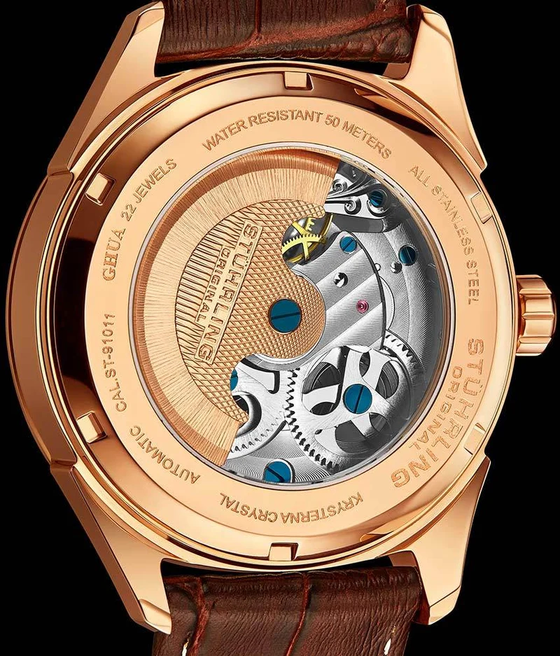 Stührling Presidia 943A Automatic 42mm Skeleton