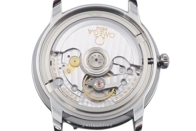 Omega De Ville steel automatic men's watch 424.10.37.20.01.001 LP: 4100EUR [2507095]