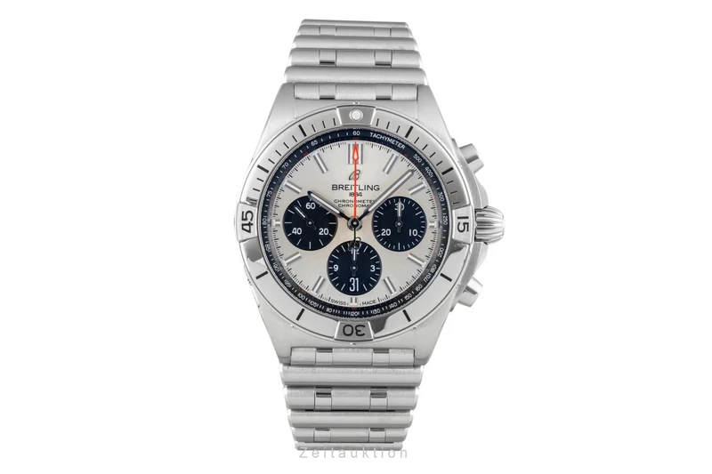 Breitling Chronomat chronograph steel automatic men's watch AB0134101G1A1 LP: 9400EUR [2506992]