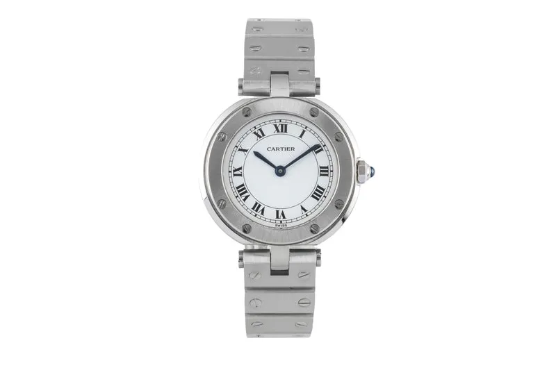Cartier Santos Ronde steel quartz women's watch 81924 [2506481]
